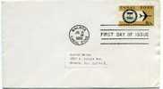 1965 Canal Zone Airmail 80 Cts No Cachet  Unaddressed Sc C47 - Kanaalzone