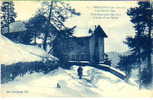 PEIRA-CAVA  Une Rue Du Pays Dans La NEIGE - Alpes Maritimes  06 - FRANCE - Cafés, Hotels, Restaurants