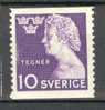 Sweden 1946 Mi. 323A Esaias Tegner, Poet, Bishop MH - Nuevos