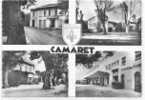 84 // CAMARET, Multivues CPSM N° 61216 Ed J Cellard ** - Camaret Sur Aigues