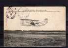 72 AUVOURS Camp, Aviation, Aviateur Wright Sur Son Aéroplane, Biplan, Avion, Ed Bouveret 5, 1908 - Demonstraties