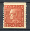 Sweden 1925 Mi. 202 I W A King Gustaf  2-sided Perf  €25,- MH - Neufs