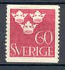 Sweden 1939 Mi. 265A Three Crowns 2-sided Perf MH - Ungebraucht