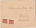 BELLE LETTRE CROIX ROUGE INTERNATIONALE GENEVE 1946. - Abarten Und Kuriositäten