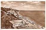 CM. 260.  THE CLIFFS & BAY FROM DURLEY CHINE . BOURNEMOUTH . - Bournemouth (desde 1972)