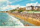 WEST CLIFF BEACH AND CHINES. BOURNEMOUTH. - Bournemouth (ab 1972)