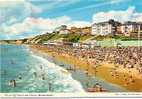 WEST CLIFF BEACH AND CHINES. BOURNEMOUTH. - Bournemouth (from 1972)