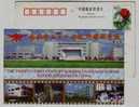 Computer Classroom,China 1999 Jiaxing 21th Century Foreign Language School Advertising Pre-stamped Card - Computers