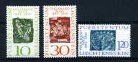 Liechtenstein  :  Yv  405-07  **  à 22 % De La Cote Yvert - Unused Stamps