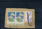 - FRANCE 1970/79 . AFFRANCHISSEMENT COMPOSE SUR FRAGMENT DE 1975 . - Covers & Documents