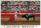 Mexique.  Plaza De Toros A Guadalajara (Estado De Jalisco)   1 Cp Neuve - Stieren