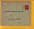 762 Op Brief Met Stempel TIELT (VK) - 1948 Exportation