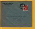 762 Op Brief Met Stempel ROESELARE  (VK) - 1948 Exportation