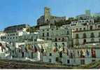 Postal,  Vista De La   Ciudad Alta Y  La Catédral De Ibiza,post Card - Ibiza