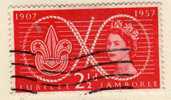 INSIGNE SCOUT GRANDE BRETAGNE 1957 - Gebraucht