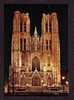 BRUXELLES - Cathédrale Saint-Michel - Nocturne - Non Circulé - Not Circulated - Nicht Gelaufen. - Bruxelles La Nuit