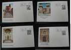 ESPAÑA 1979  - 4 CARTES MAXIMUM - TURISMO, PAISAJES Y MONUMENTOS - Edifil 2527-30 - Yvert Nº 2178-2181 - Tarjetas Máxima