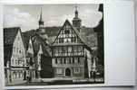 Künzelsau,Rathaus,Gasthaus Zum Hecht,1940. - Kuenzelsau