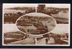 1927 Real Photo Multiview Postcard Rothesay Isle Of Bute Scotland - Victoria Street - Pier - Putting Greens - Ref 269 - Bute