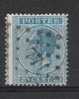 Belgie OCB 18 (0) Met Blauwe Verticale Lijn,ligne Bleu Vertical. - 1865-1866 Linksprofil