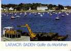 LARMOR  BADEN  -  Vue Du Port, Au Premier Plan, Un Chaland D´Ostréiculteur - Larmor-Plage