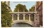 THE BRIDGE OF SIGHS. CAMBRIDGE. - Cambridge