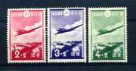 Japon  -  1937  :  Yv  243-45  *     ,  N2 - Neufs