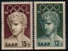 SAAR  Scott #  B 109-10*  VF MINT Hinged--Thin - Unused Stamps
