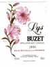 ETIQUETTE DE VIN - BUZET 1991 - LYS - Lilies