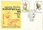 Coupe Du Monde 1982 Espagne - Oblit. Et Env. Commemorative - Football WORLD CUP Spain, Sp.Cancel From Romania.  España - 1982 – Espagne