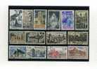 - ENSEMBLE DE TIMBRES DE FRANCE . PAYSAGES DIVERS . - Collections