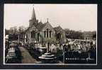 Early Real Photo Postcard Brading Church & Graveyard Isle Of Wight - Ref 270 - Autres & Non Classés