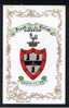 Early Heraldic Coat Of Arms Postcard Jesus College Cambridge University - Ref 270 - Cambridge