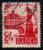 BADEN   Scott #  5N 8  F-VF USED - Bade