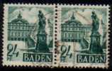 BADEN   Scott #  5N 22  F-VF USED Pair - Baden