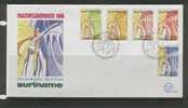 REP. SURINAME 1986 ZBL FDC E103 PASEN EASTERN PAQUES - Easter