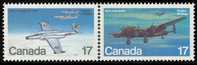 Canada (Scott No. 874a - Avions / Planes) [**] Horz. - Ongebruikt