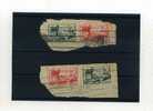 - FRANCE .TIMBRES DU  MAROC SUR FRAGMENTS DE 1945  . - Used Stamps