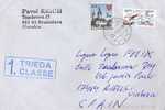 Carta,circulada  De Brastislava  2005 (Eslovaquia) A España - Storia Postale