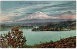 CPA MT. RAINIER FROM LAKE WASHINGTON - Andere & Zonder Classificatie