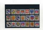 - FRANCE . ENSEMBLE DE TIMBRES DE FRANCE . ARMOIRIES DIVERSES . - 1941-66 Coat Of Arms And Heraldry