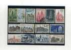 - ENSEMBLE DE TIMBRES DE FRANCE . PAYSAGES  DIVERS . - Collections