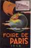 Carte Maximum FOIRE De PARIS 1945 - 1940-1949