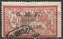 SYRIE N° 68 OBLITERE - Used Stamps