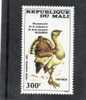 MALI :Outarde  (Tetrax Tetrax) - Bicentenaire De La Naissance De J-J AUDUBON. - Oiseau - Storks & Long-legged Wading Birds