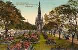 SCOTT MONUMENT. EAST PRINCES STREET GARDENS. EDINBURGH. - Midlothian/ Edinburgh