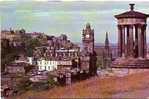 EDINBURGH CASTLE FROM NELSON MONUMENT, CALTON HILL. - Midlothian/ Edinburgh