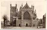 THE WEST FRONT. EXETER CATHEDRAL . - Midlothian/ Edinburgh