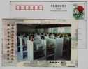 Computer Multimedia Classroom,China 1999 Jinhua Vocational Technical College Advertising Pre-stamped Card - Informatik