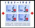 Schweiz Helvetia Mi.N° 774* 1963, Blockausgabe: 100 Jahre Internationales Rotes Kreuz; Jubiläumssignet Des Roten Kreuzes - Blocks & Sheetlets & Panes